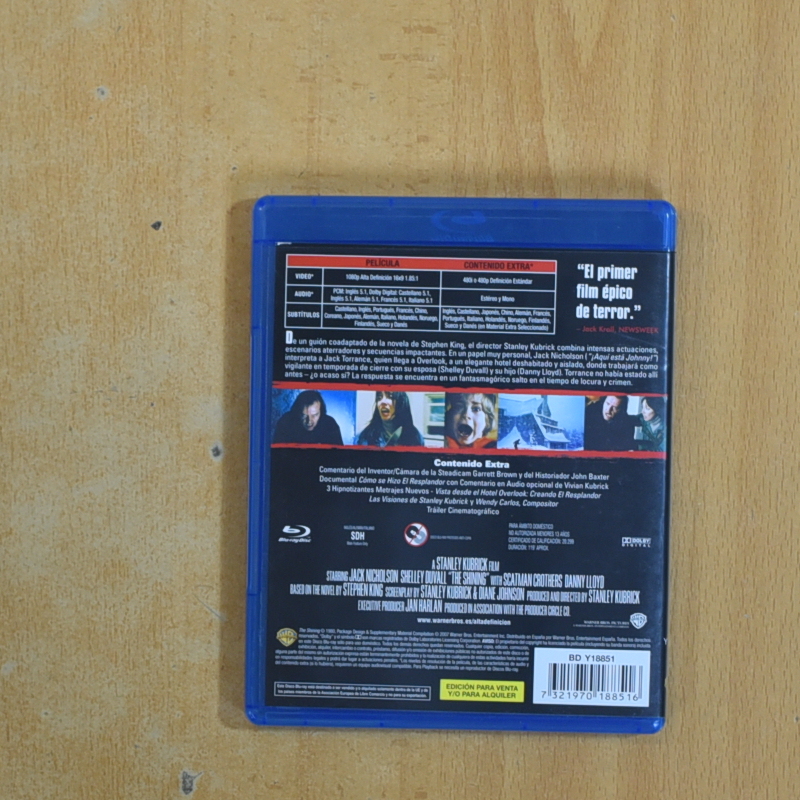 EL RESPLANDOR - BLURAY