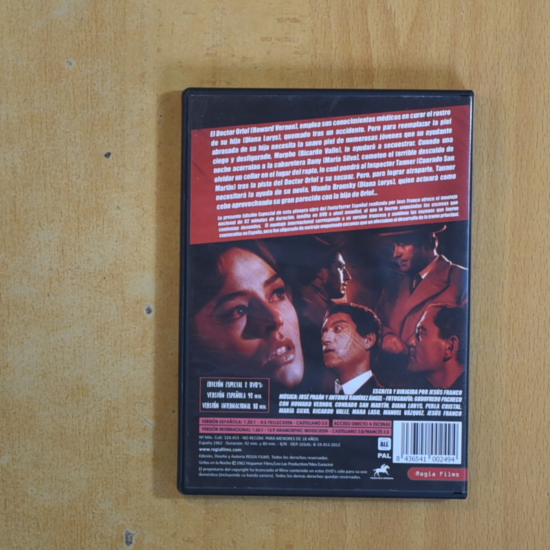 GRITOS EN LA NOCHE - DVD