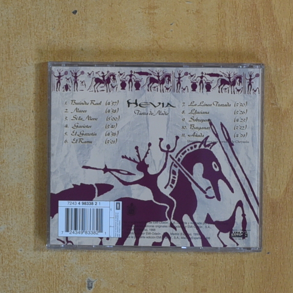 HEVIA - TIERRA DE NADIE - CD