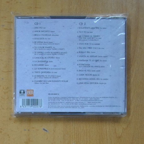 JOSE VALERO - VOL 1 - 2 CD