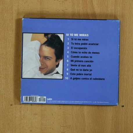 ALEJANDRO SANZ - SI TU ME MIRAS - CD