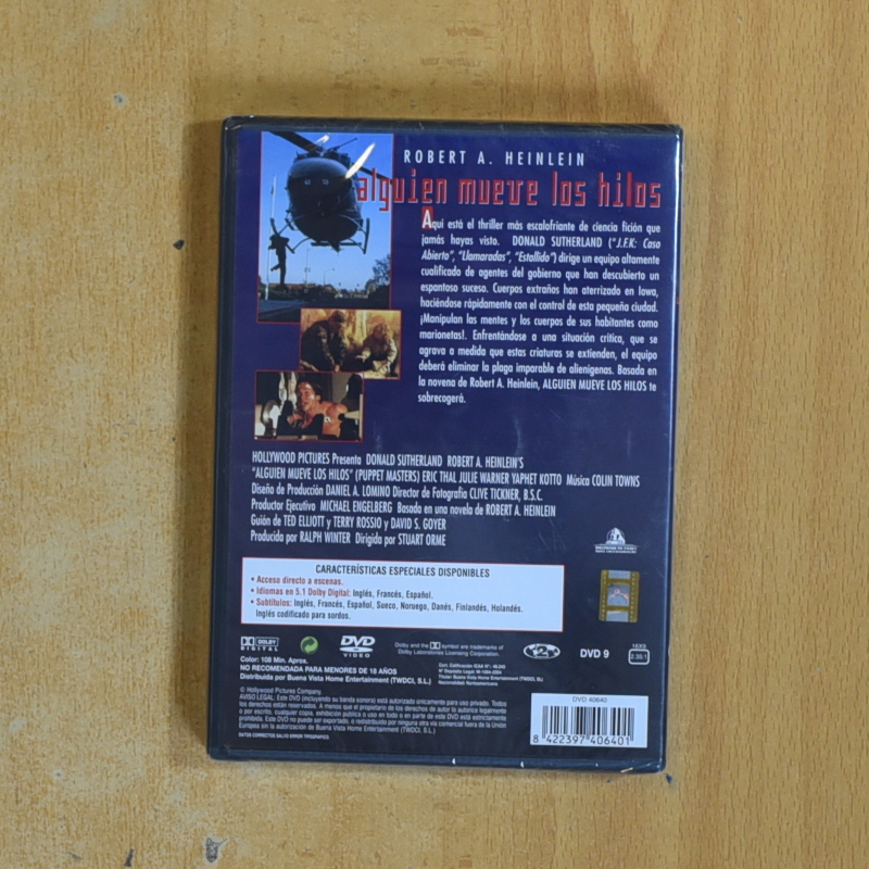 ALGUIEN MUEVE LOS HILOS - DVD