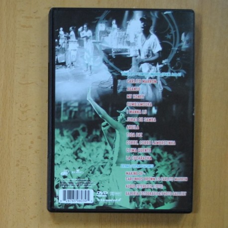 CARLINHOS BROWN - INSIDE CARLITO MARRON - DVD