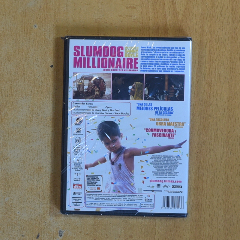 SLUMDOG MILLIONAIRE - DVD