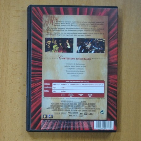 MOULIN ROUGE - DVD