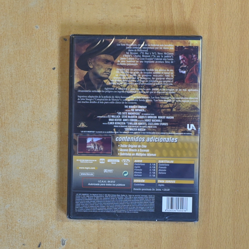 LOS SIETE MAGNIFICOS - DVD