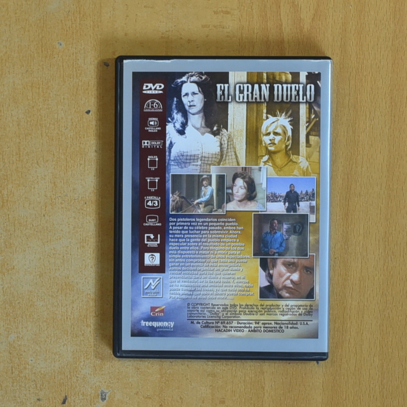 EL GRAN DUELO - DVD