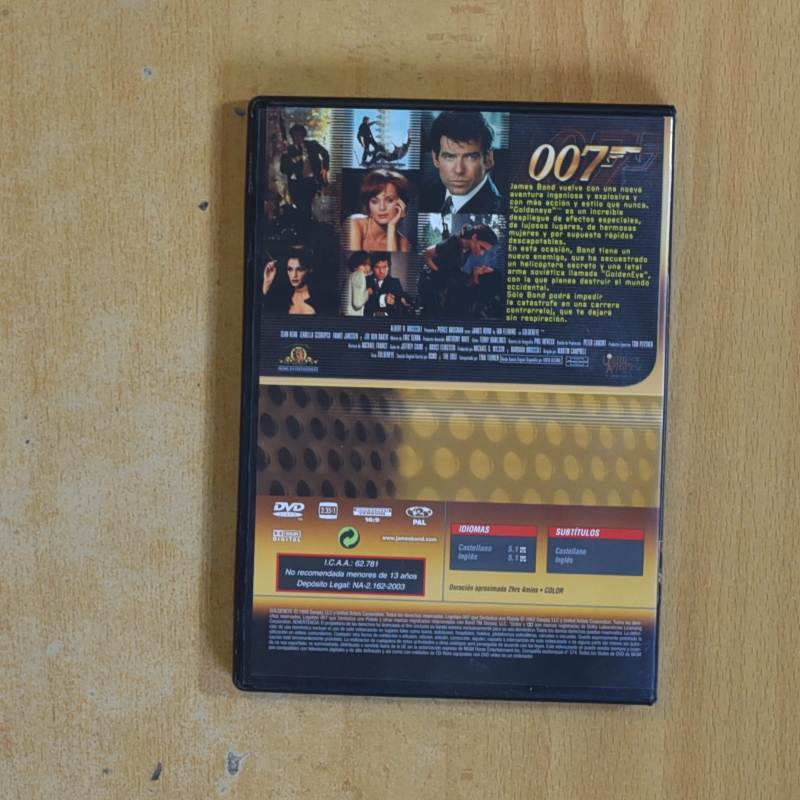 007 GOLDEN EYE - DVD