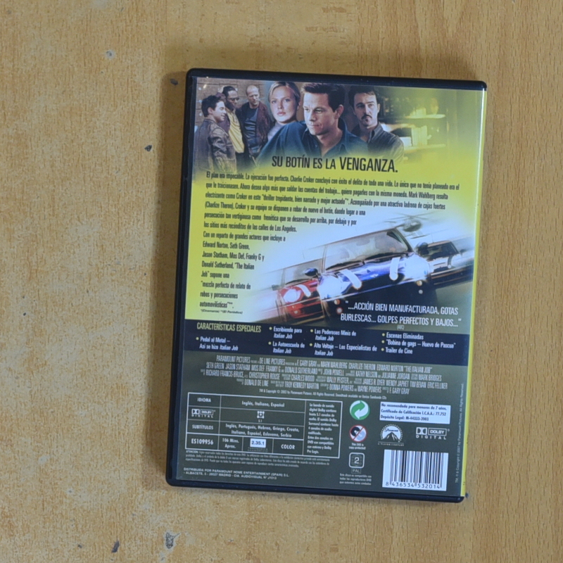 THE ITALIAN JOB - DVD