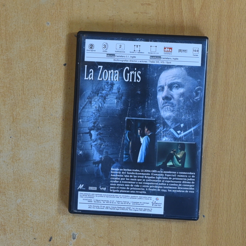 LA ZONA GRIS - DVD