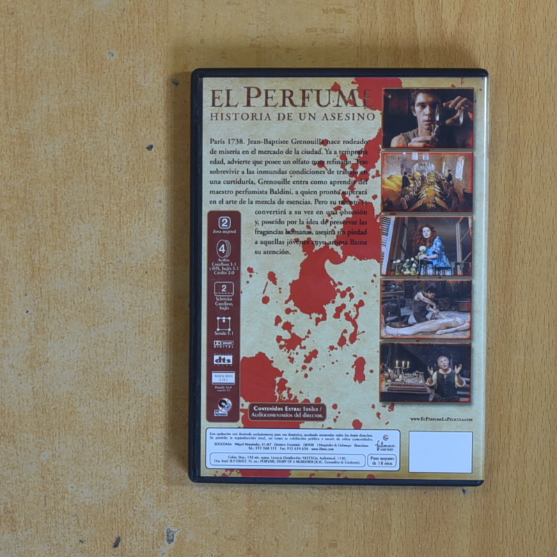 EL PERFUME - DVD