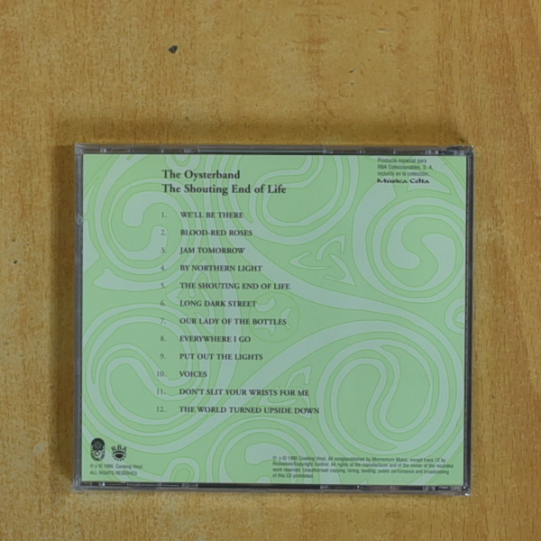 OYSTERBAND - THE SHOUTING END OF LIFE - CD
