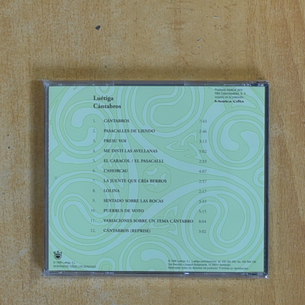 LUETIGA - CANTABROS - CD