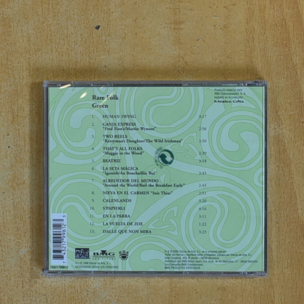 RARE FOLK - GREEN - CD
