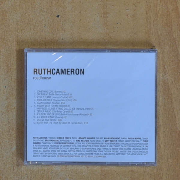 RUTH CAMERON - ROADHOUSE - CD