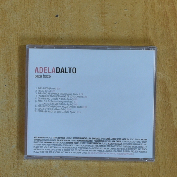 ADELA DALTO - PAPA BOCO - CD