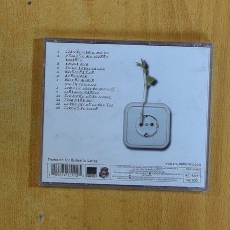 ALEJANDRO SANZ - UNPLUGGED - CD