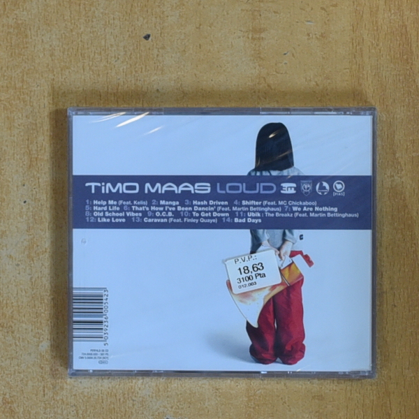 TIMO MAAS - LOUD - CD