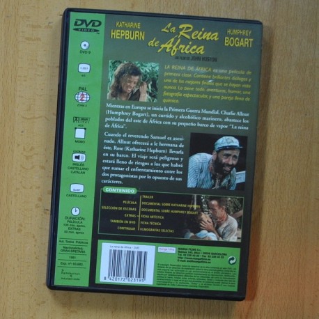 JOHN HUSTON - LA REINA DE AFRICA - DVD