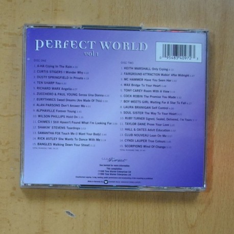 VARIOS - PERFECT WORLD VOL 1 - 2 CD