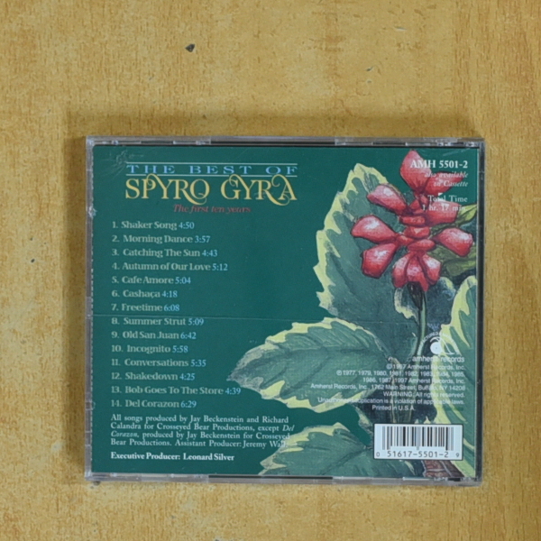 SPYRO GYRA - THE BEST OF SPYRO GYRA - CD