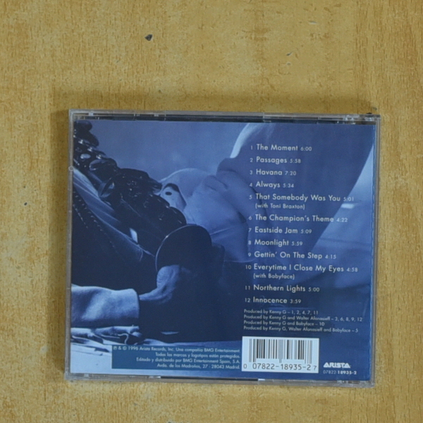 KENNY G - THE MOMENT - CD