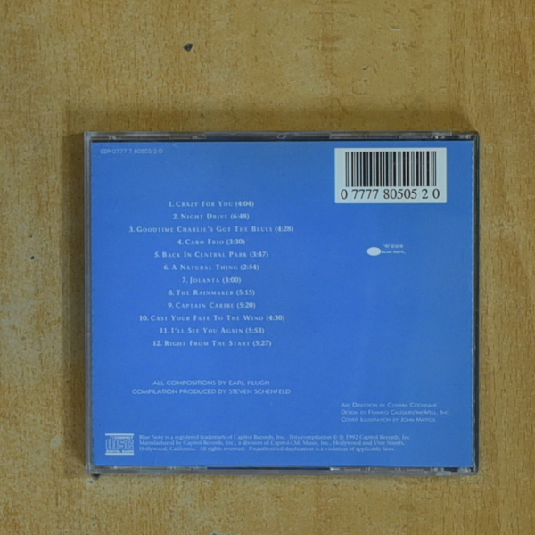 EARL KLUGH - THE BEST VOL 2 - CD