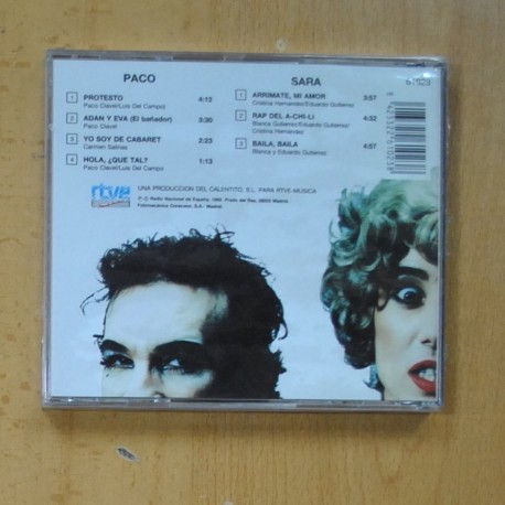 PACO CLAVEL / SARA GOSSA - DUPLEX - CD