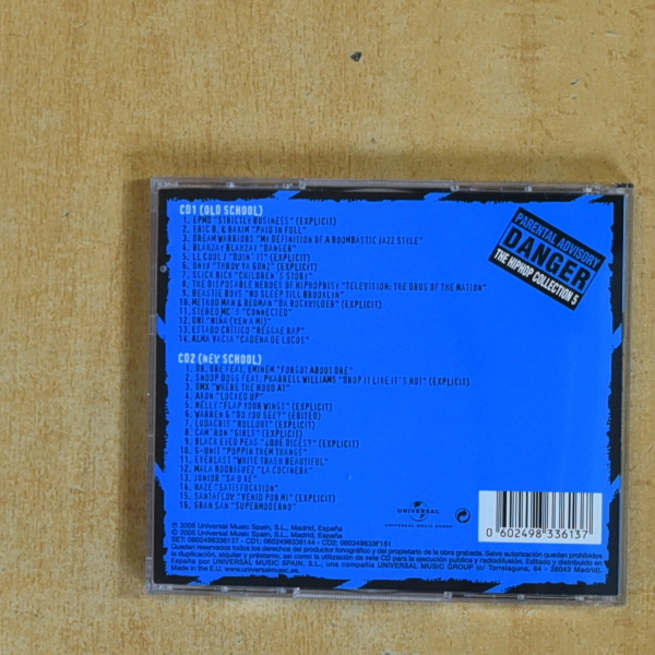 VARIOS - THE HIP HOP COLLECTION 5 - CD