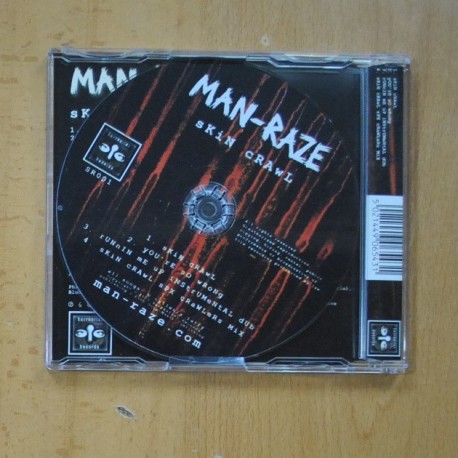 MAN RAZE - SKIN CRAWL - CD SINGLE