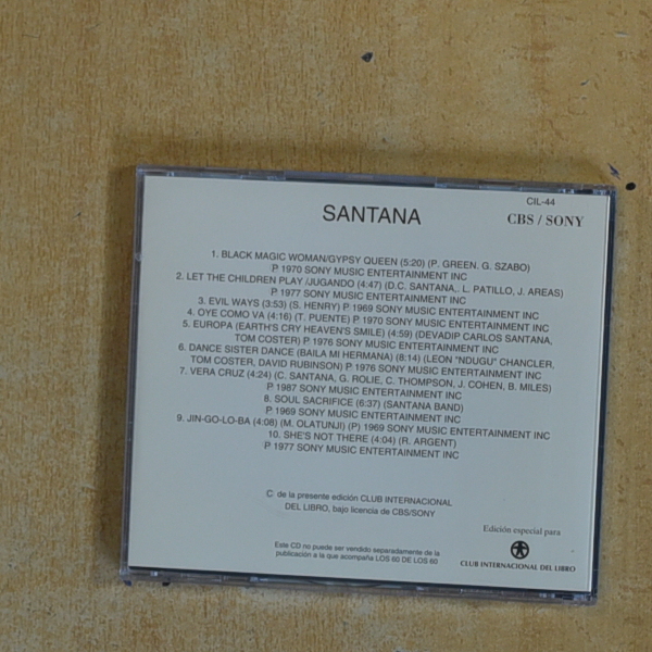 SANTANA - SANTANA - CD
