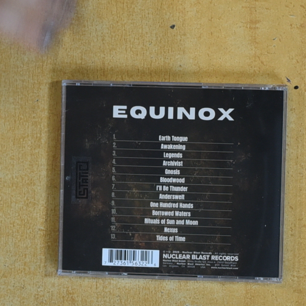 EQULIBRIUM - EQUINOX - CD