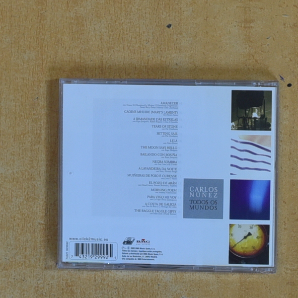 CARLOS NUÑEZ - TODOS OS MUNDOS - CD