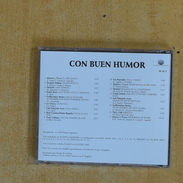 VARIOS - CON BUEN HUMOR - CD