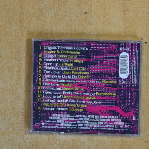 HACKERS - THEIR ONLY CRIME WAS CURIOSITY - CD