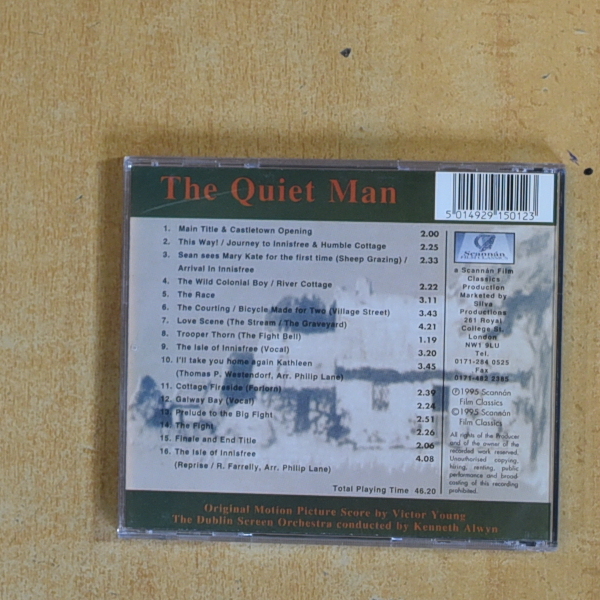 VARIOS - THE QUIET MAN - CD