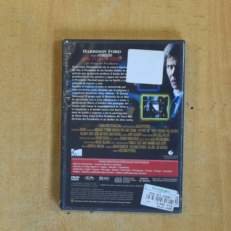 AIR FORCE ONE - DVD