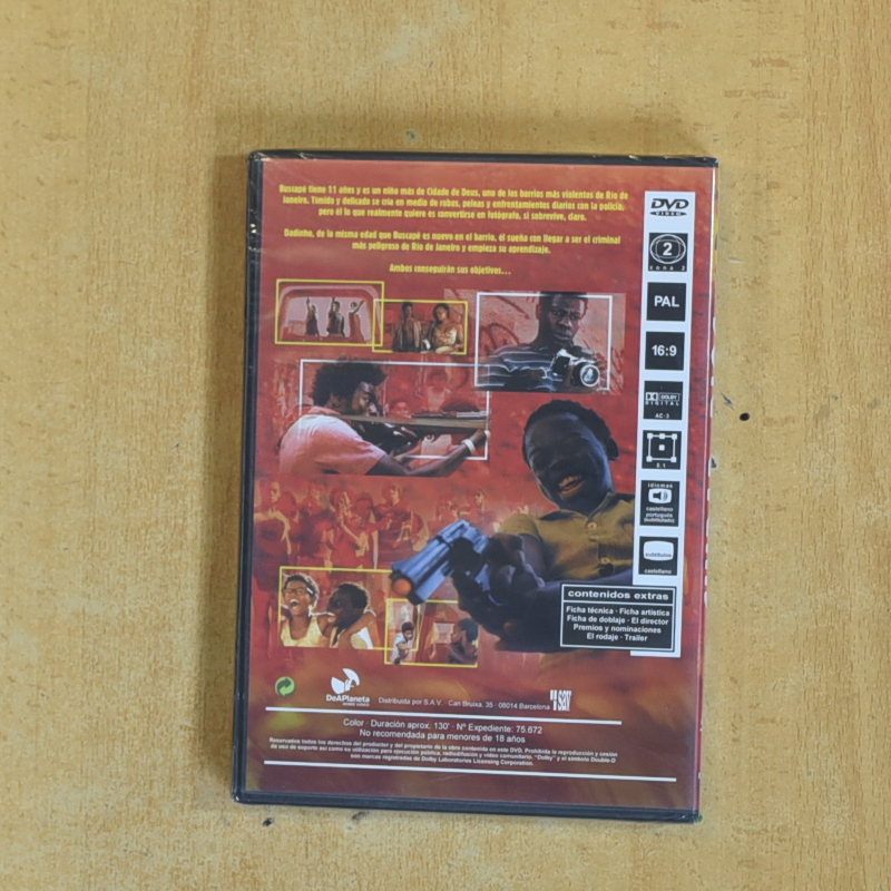 CIUDAD DE DIOS - DVD