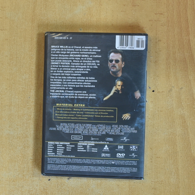 THE JACKAL - DVD
