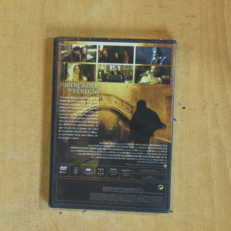 EL MERCADER DE VENECIA - DVD