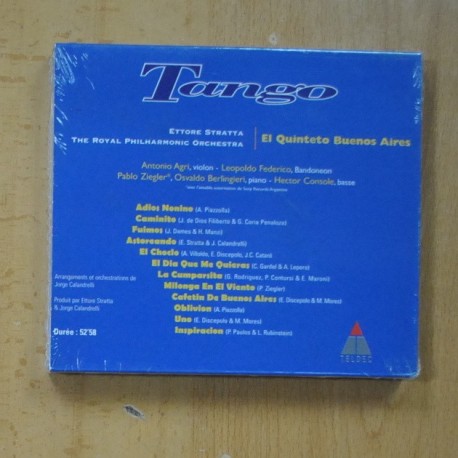 EL QUINTETO BUENOS AIRES - TANGO - CD