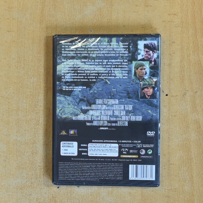 PLATOON - DVD