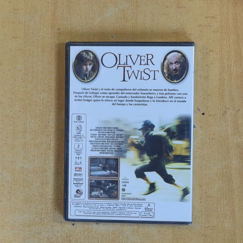 OLIVER TWIST - DVD