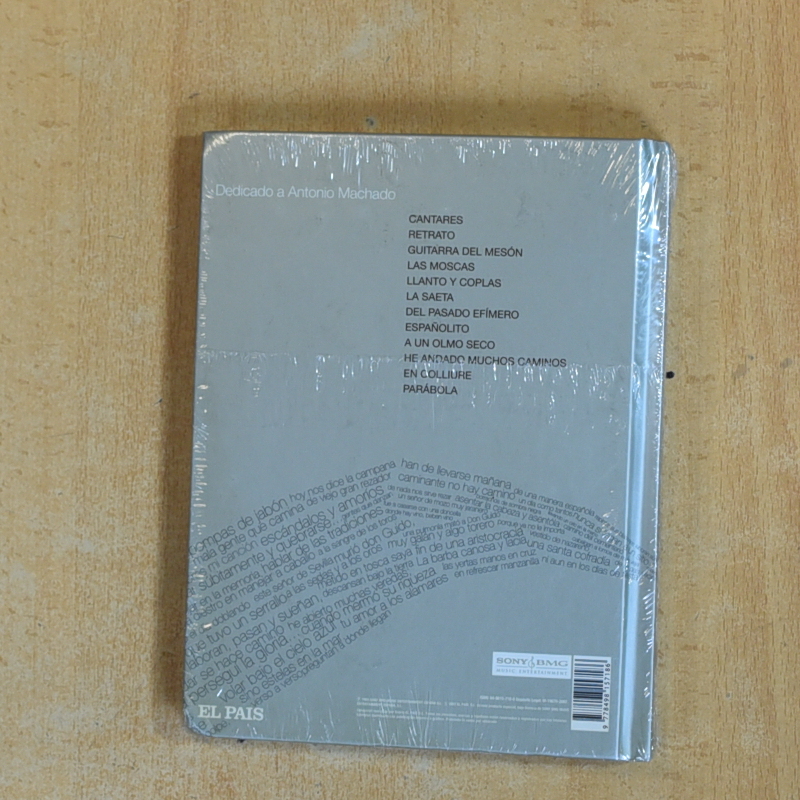 JOAN MANUEL SERRAT - PALABRAS HECHAS CANCIONES - CD