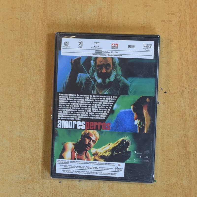 AMORES PERROS - DVD