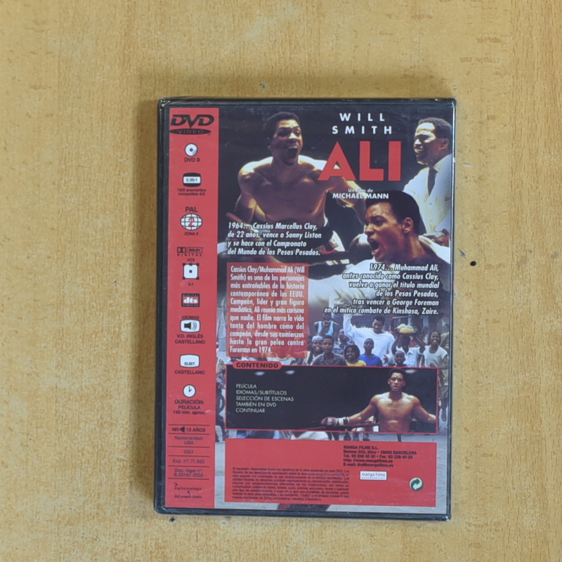 ALI - DVD
