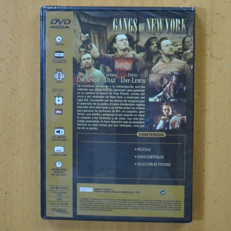 GANGS OF NEW YORK - DVD