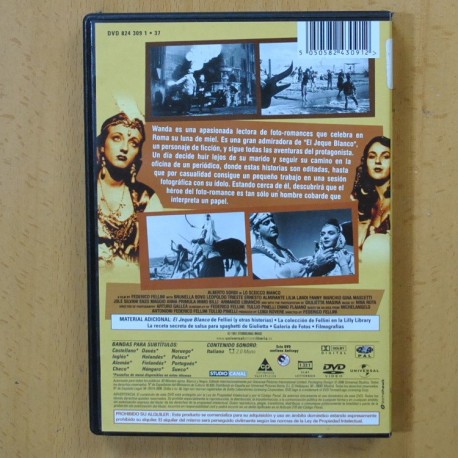 EL JEQUE BLANCO - DVD