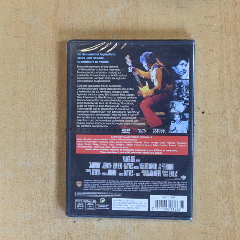 JIMI HENDRIX - DVD
