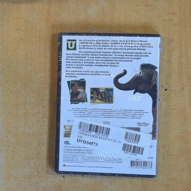 OPERACION ELEFANTE - DVD